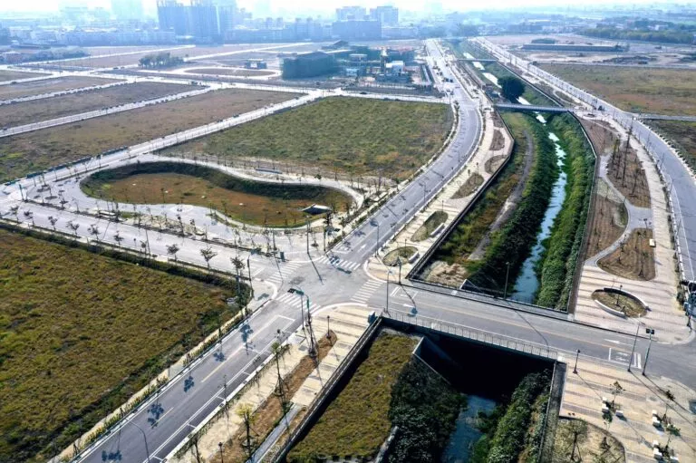 永康大排上興建三座跨越排水橋已於110年2月8日完工啟用