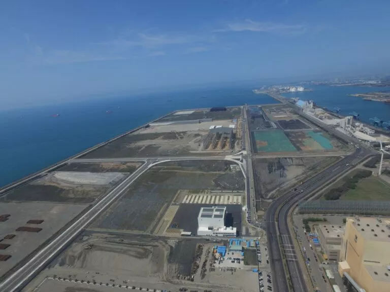 工業專業區Ⅱ新建道路工程完工照片