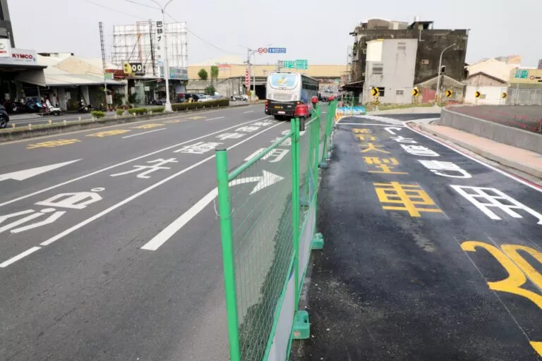 大灣交流道周邊四個路口已改善