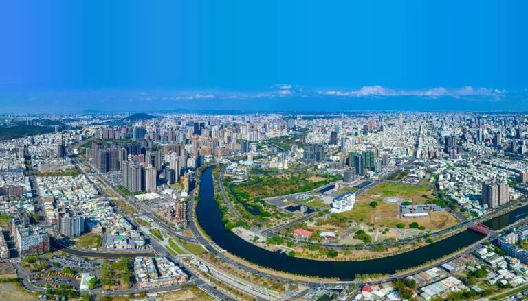 中都重劃區空拍圖