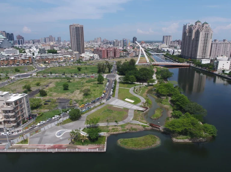 大涼生態公園正式啟用後,成為運河星鑽開發的第二個觀光亮點。